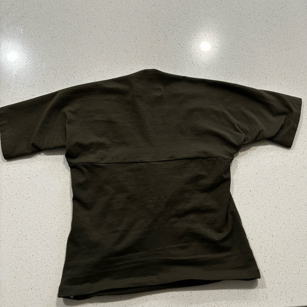 Motel Rocks Dark Green Top - Picture 3 of 3